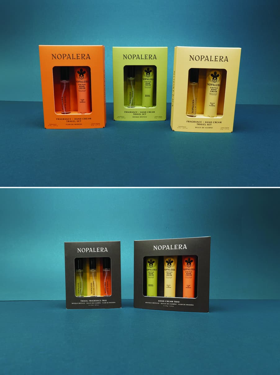 Nopalera Fragrance + Hand Cream Travel and Trio Sets