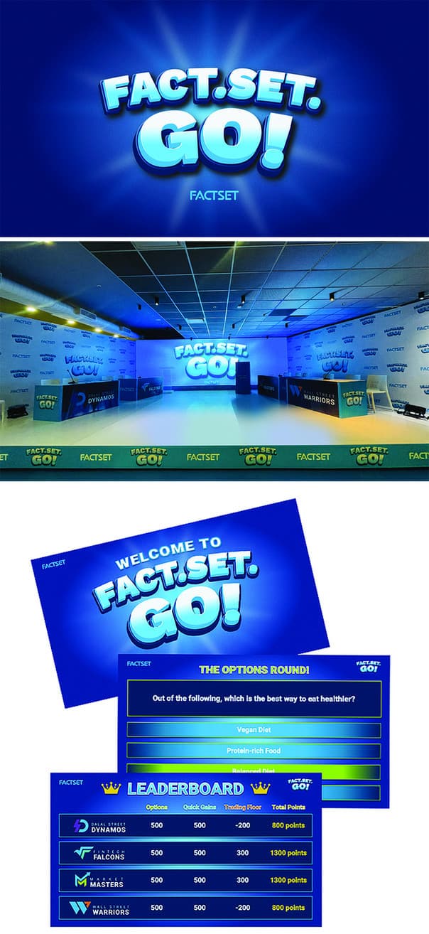 Fact.Set.Go! Logo and Gameshow Design