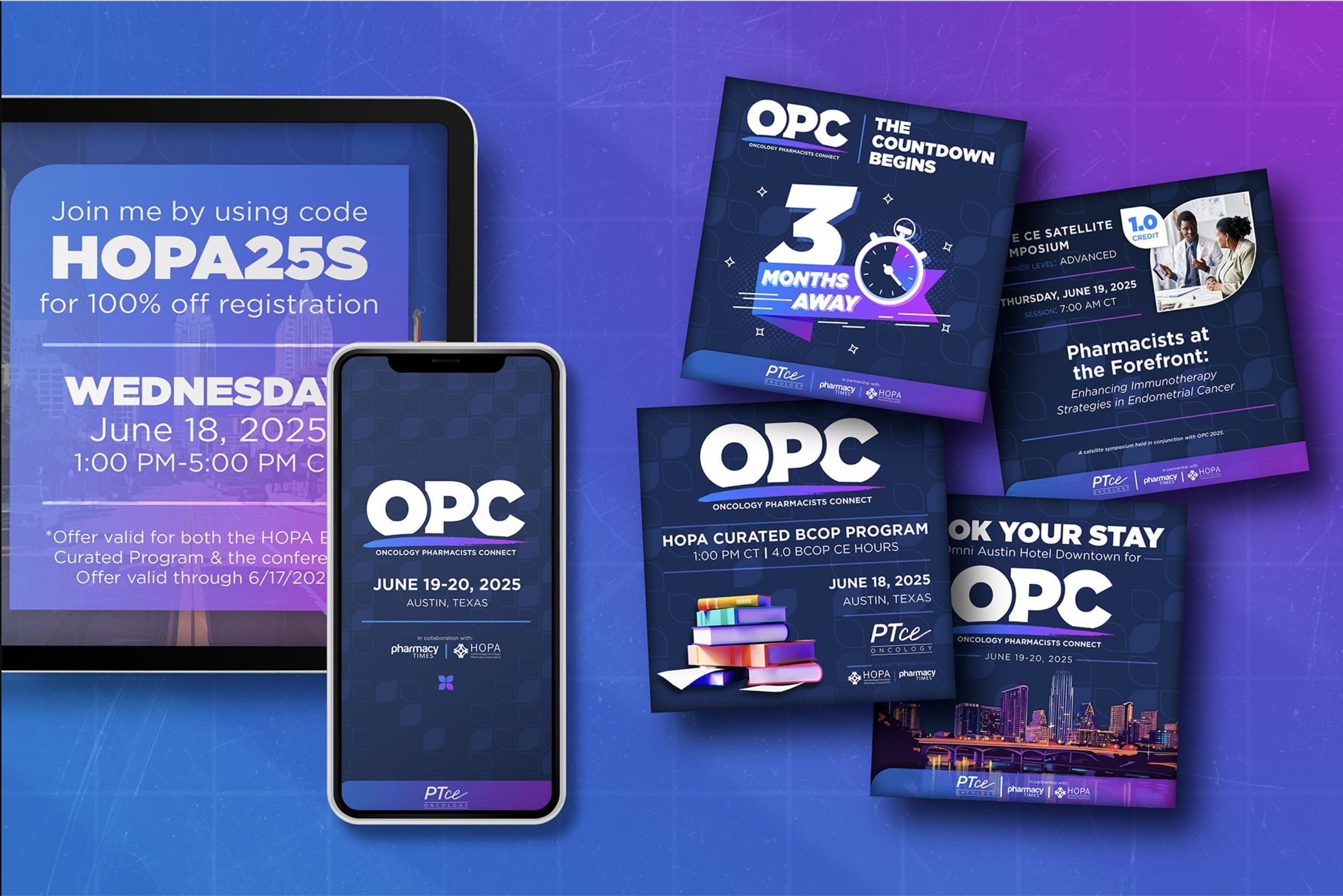 Oncology Pharmacists Connect Symposium 2025 Social Campaign