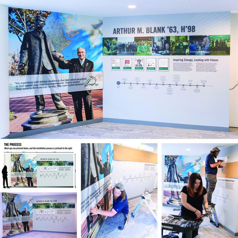 Arthur M. Blank Donor Wall