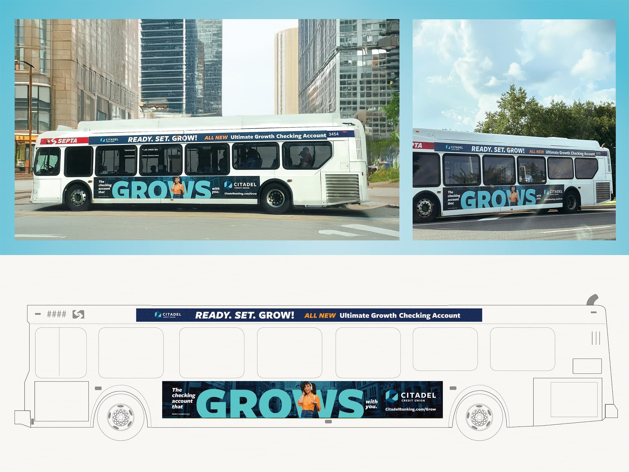 Ready Set Grow SEPTA Bus