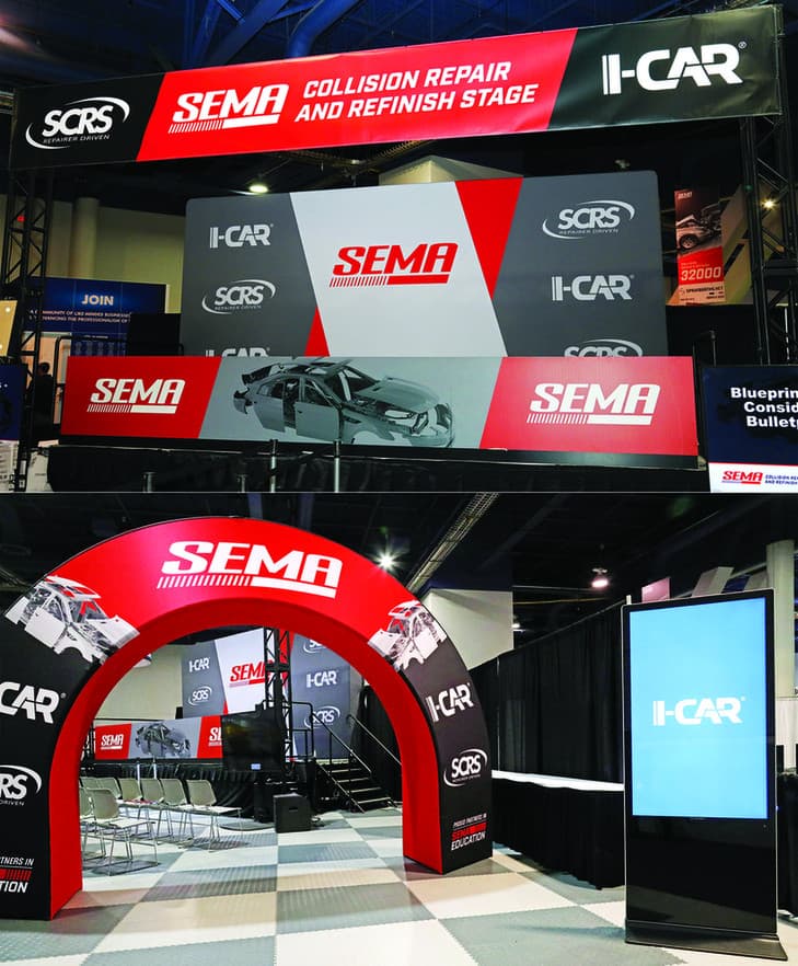 SEMA Show 2024 Stage