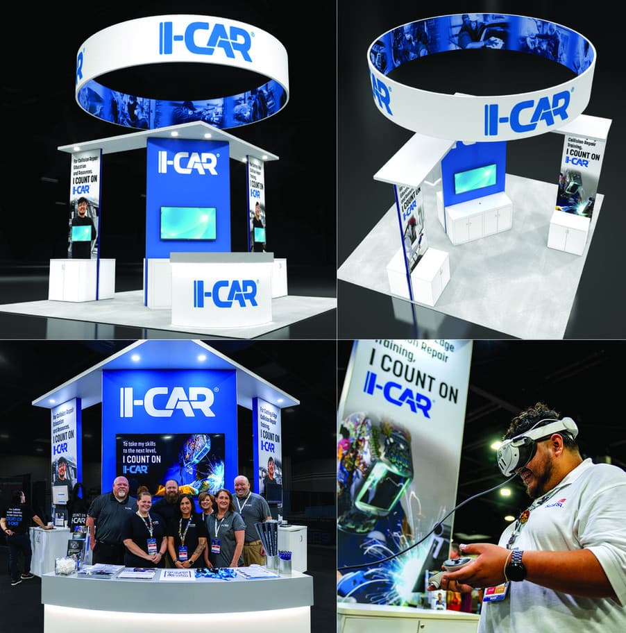 I-CAR Virtual Reality Booth