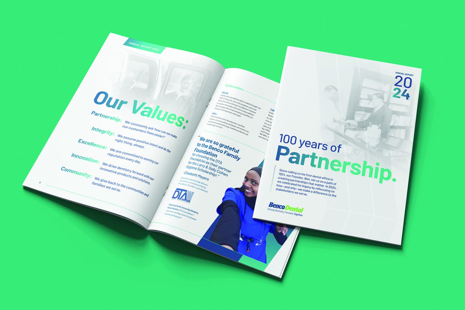 2024 Benco Dental Annual Report - 100 Years of Partnership