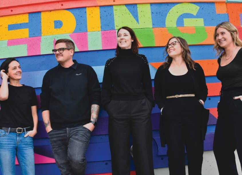 Stacy Hill, Dustin Pringle, Kathleen Scott, Erin Grandmaison + Jessica Hillis — GDUSA People to Watch 2023
