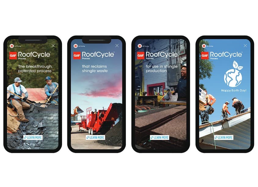 Earth Day Instagram Stories — Digital Design — by GAF Creative Design — 2022 GDUSA award entry
