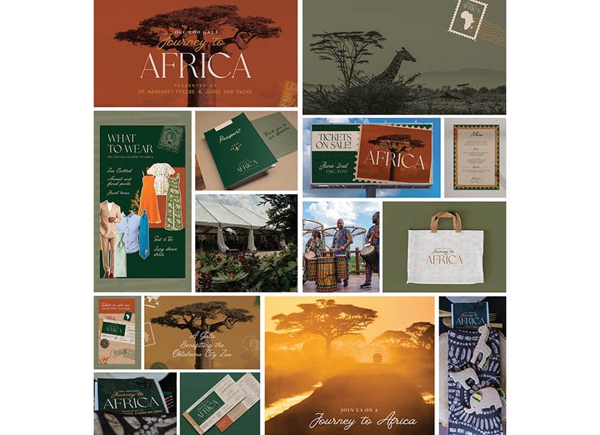 Journey To Africa Gala — Designing for Good + Public Service — by Nuevo Studio — 2023 GDUSA award entry