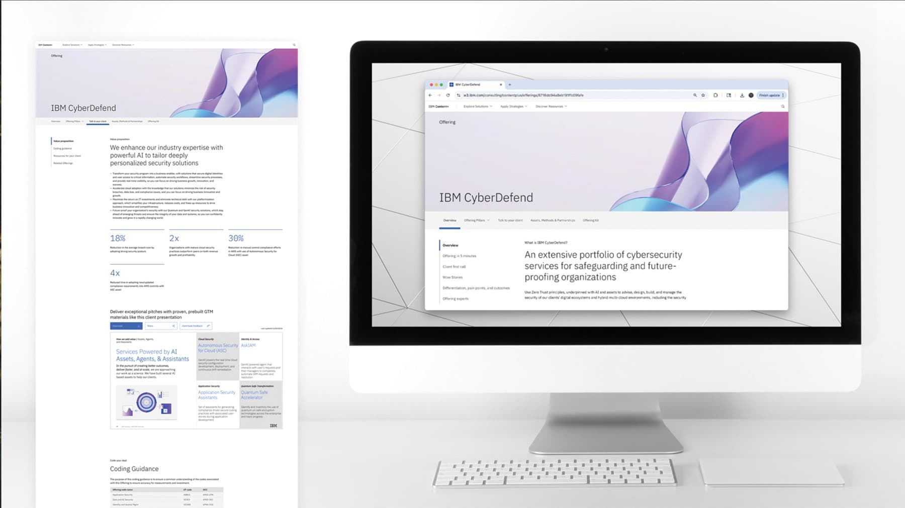 IBM Consulting Content+ — Website & UX/UI Design — by IBM Consulting — 2025 GDUSA award entry
