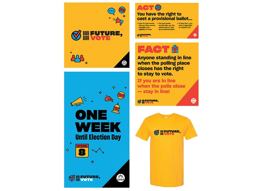 Our Future, Our Vote Social Campaign