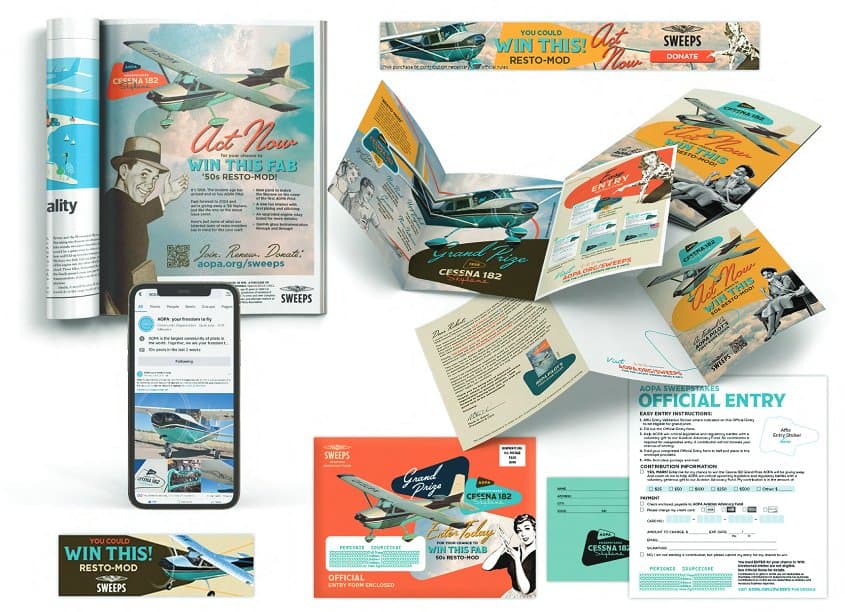 AOPA Cessna 182 Sweepstakes Campaign