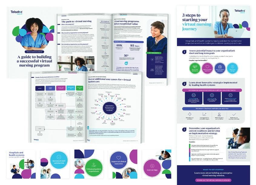 Teladoc Virtual Nursing Playbook and Campaign