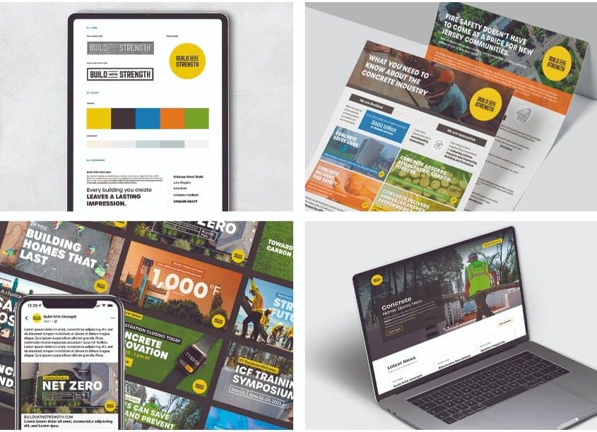 Build With Strength Branding and Identity