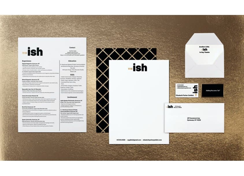 Gold-ish Branding System