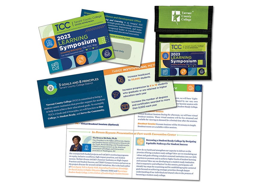TCC Learning Symposium Foldout Booklet