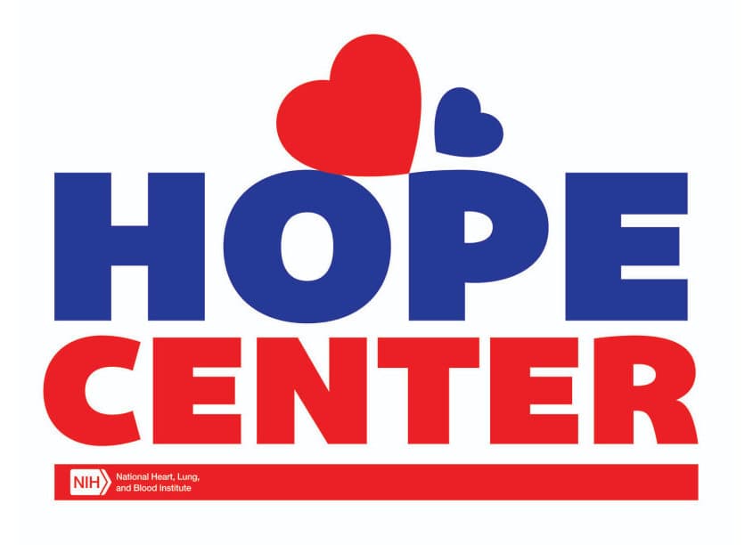 NHLBI Hope Center Logo — Health & Wellness design — by National Institutes of Health (NIH) Medical Arts Branch — 2022 GDUSA award entry
