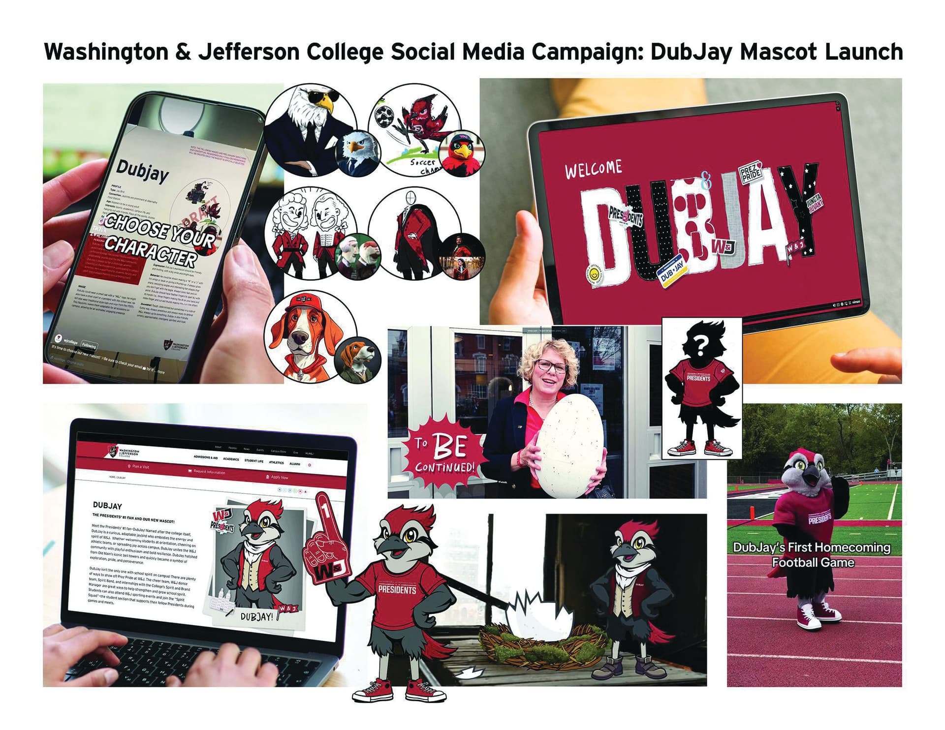DubJay Mascot Launch Social Media Campaign