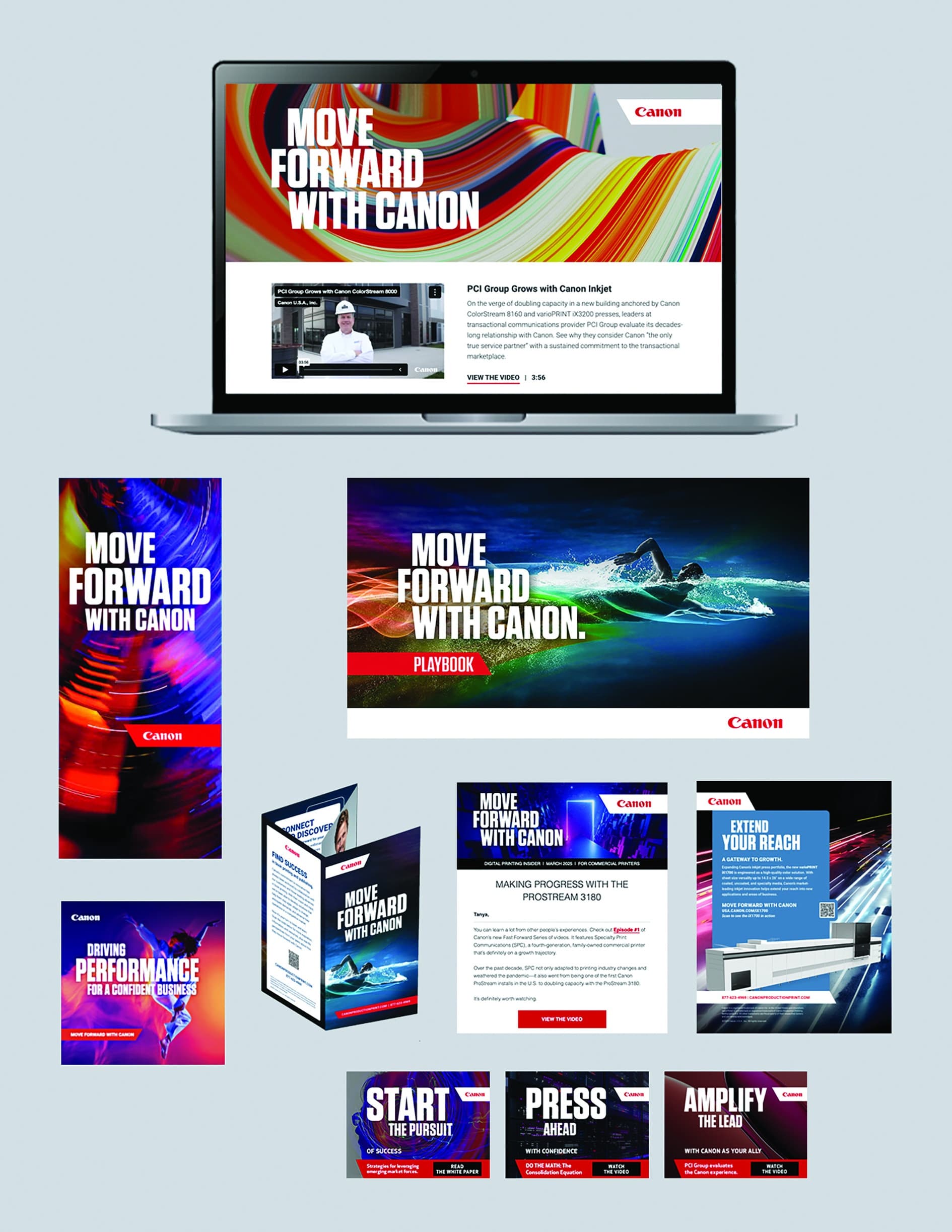 Move Forward With Canon Integrated Marketing Campaign