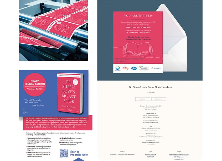 Dr. Susan Love's Breast Book Promotion Campaign