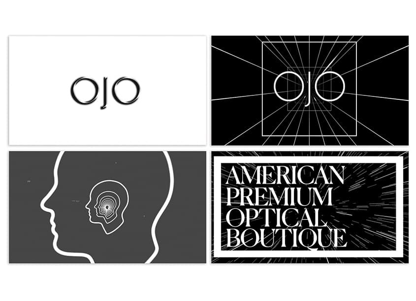 OJO: American Premium Optical Boutique Brand and Motion Graphics