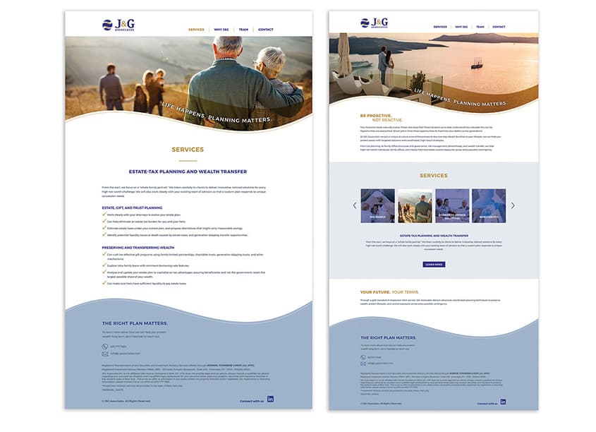 J&G Associates Website