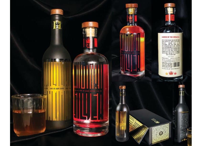 Milagro Tequila Rebranding Student Project