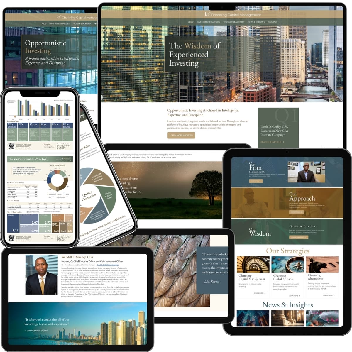 Channing Capital Management Website