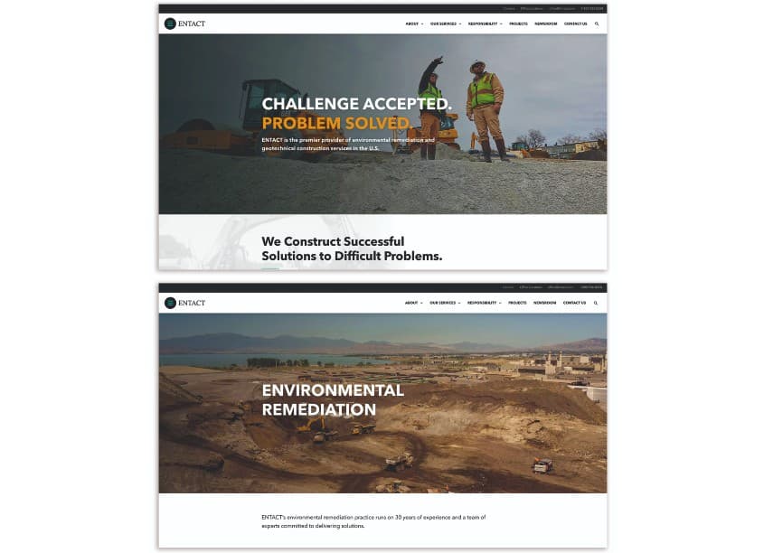Entact Website