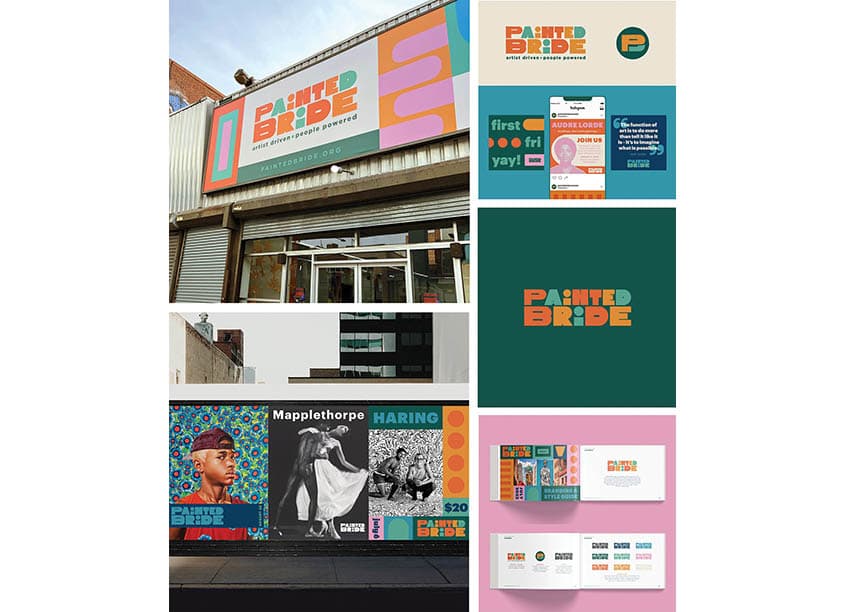The Painted Bride Branding