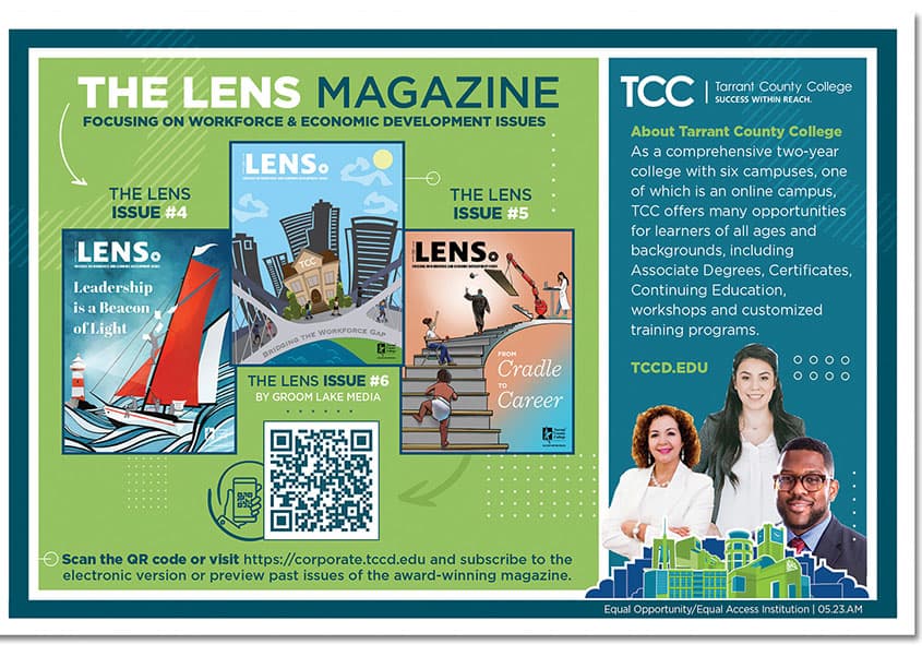 TCC Lens Magazine Push Card