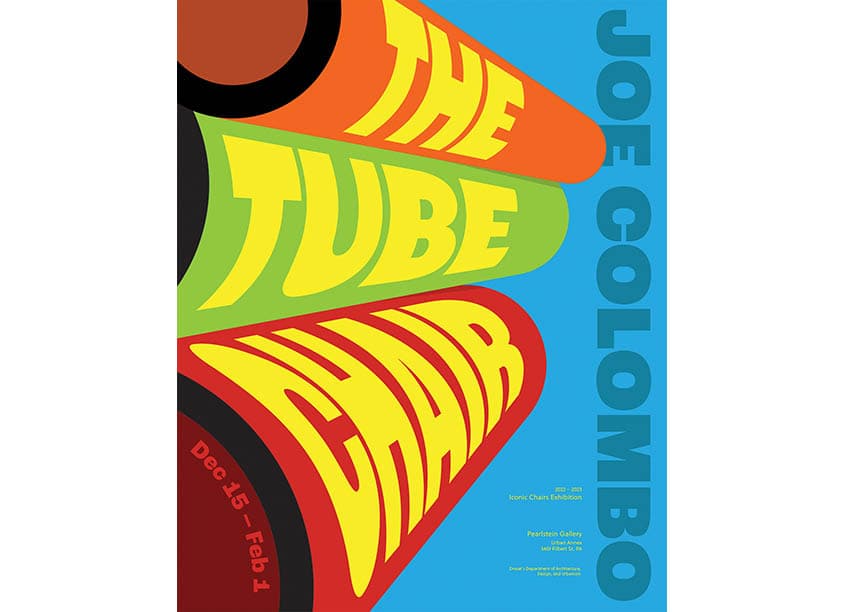 Chair Exhibit Poster: Tube Chair