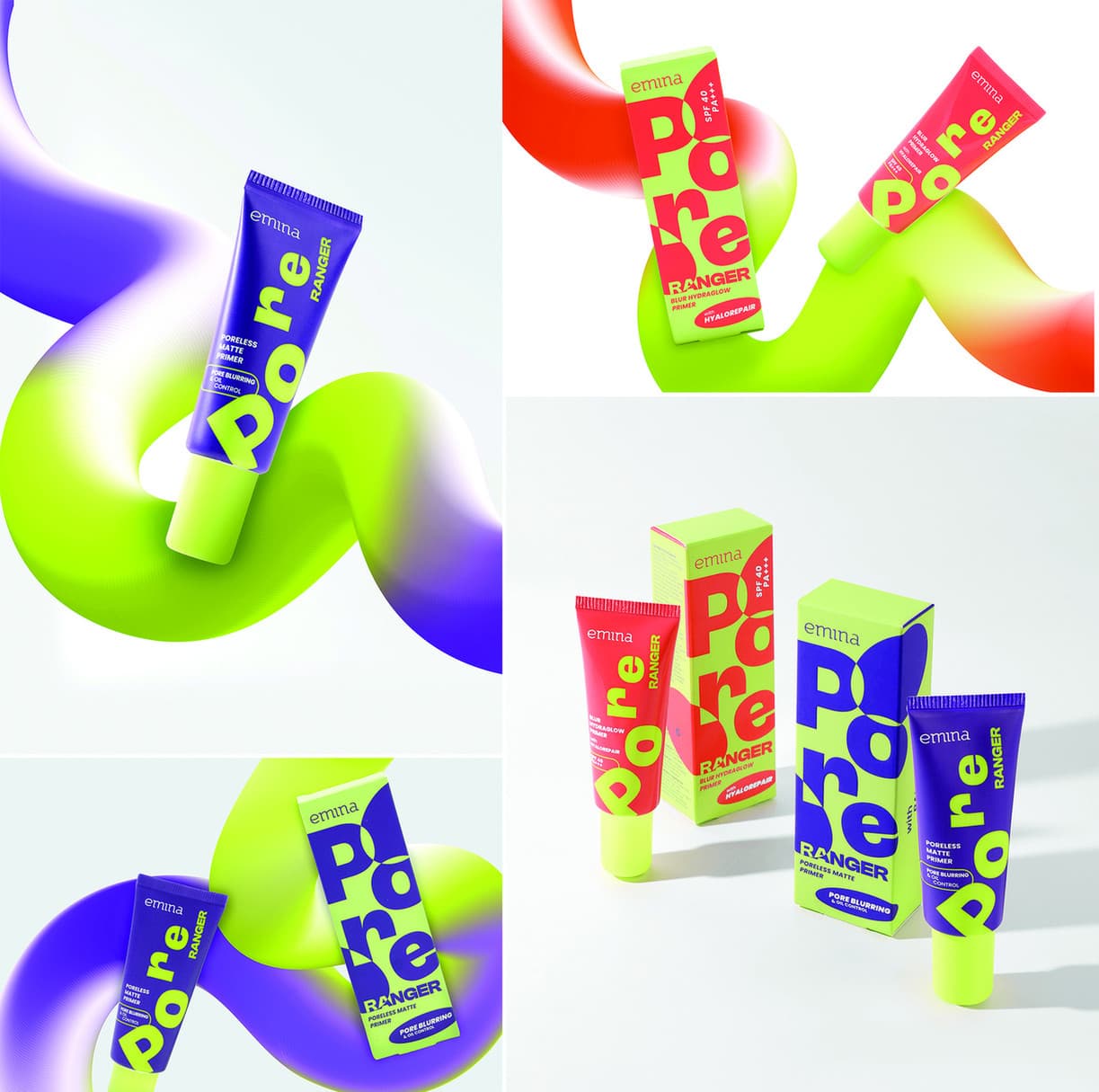 Emina Pore Ranger Package Design — Beauty, Cosmetics & Personal Care design — by KUDOS Design Collaboratory — 2025 GDUSA award entry
