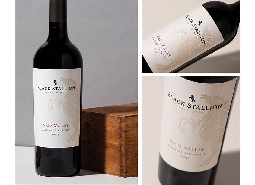 Black Stallion Estate Winery Packaging Redesign