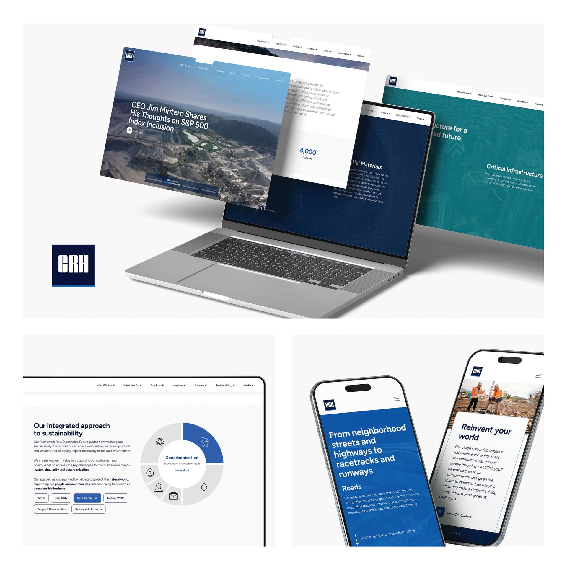 CRH Website Design