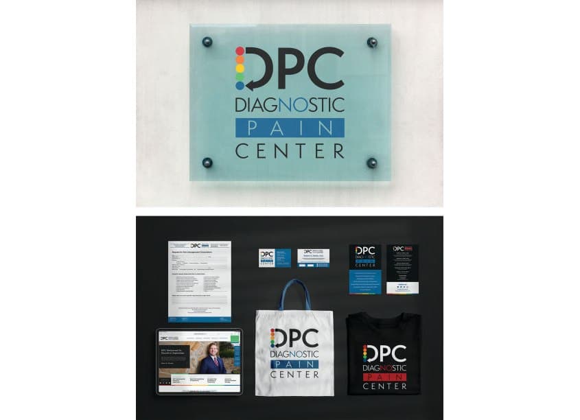 Diagnostic Pain Center 2021 Rebrand