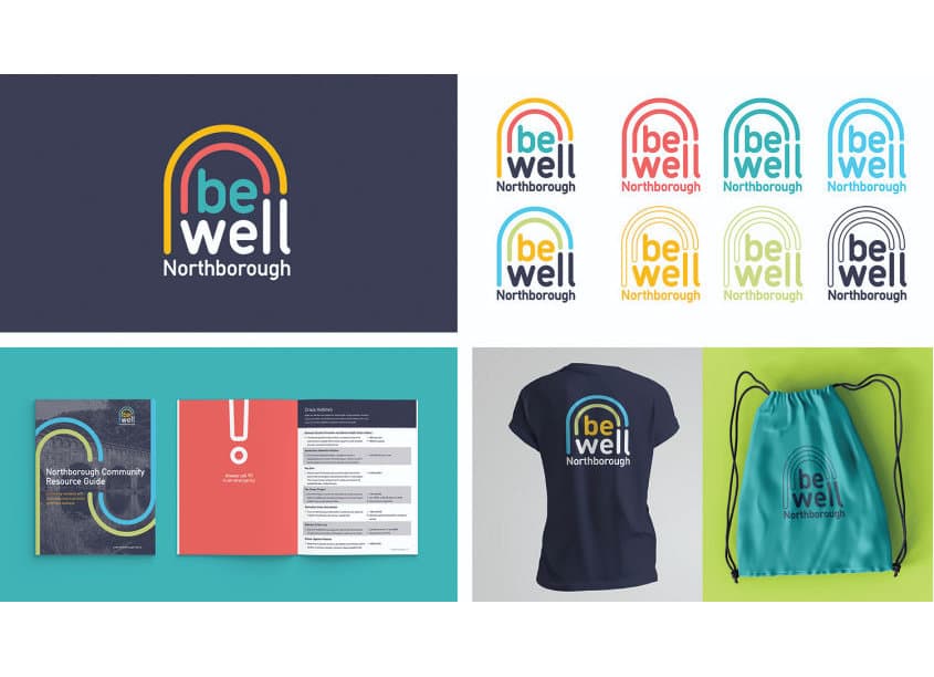 Be Well Northborough Identity and Campaign