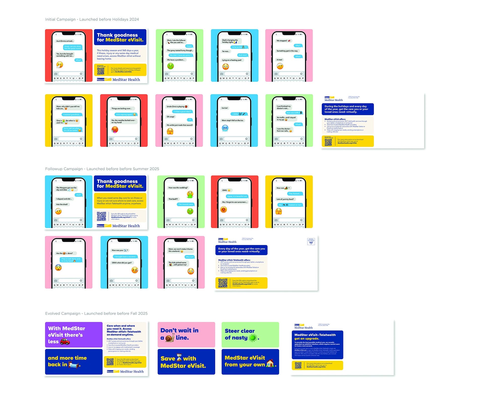 MedStar Health eVisit Campaign