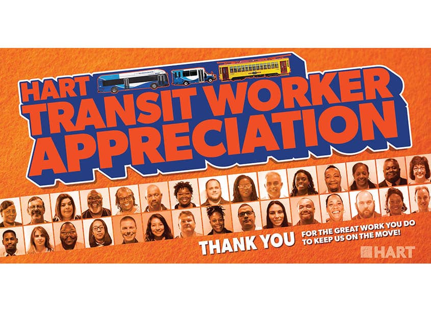 HART Transit Worker Appreciation