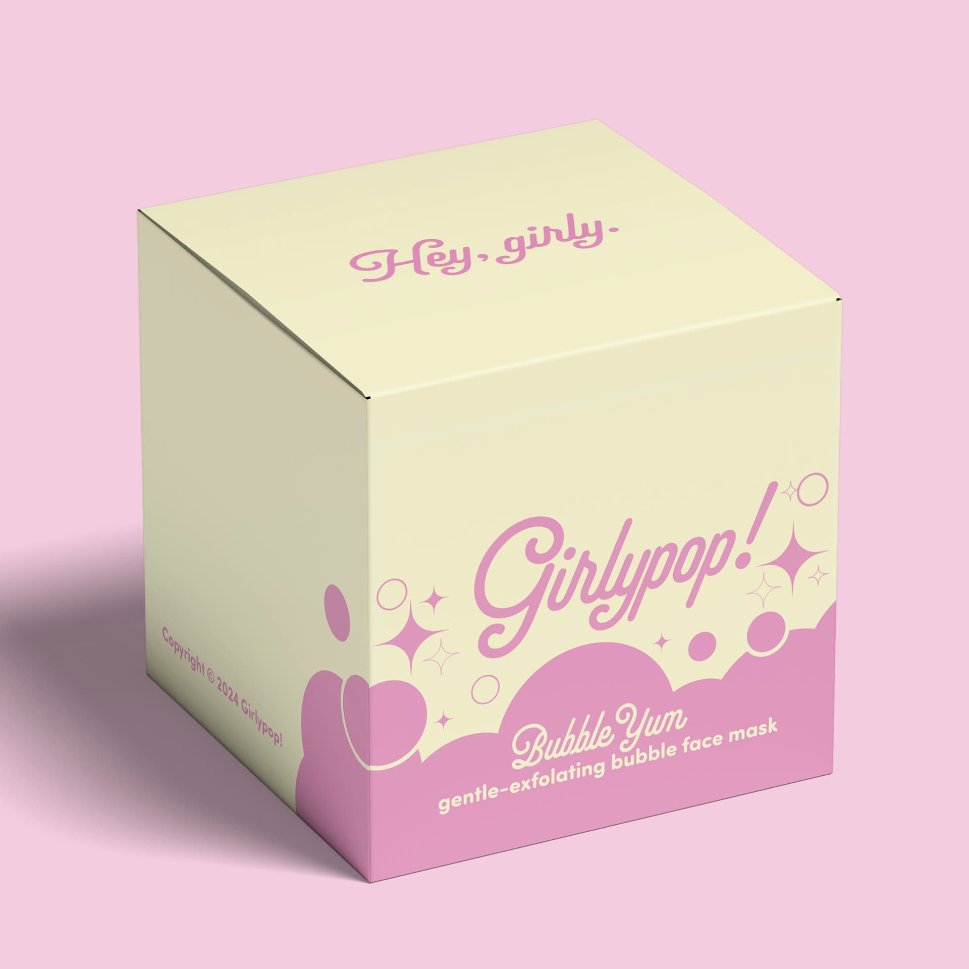Girlypop! personal care packaging