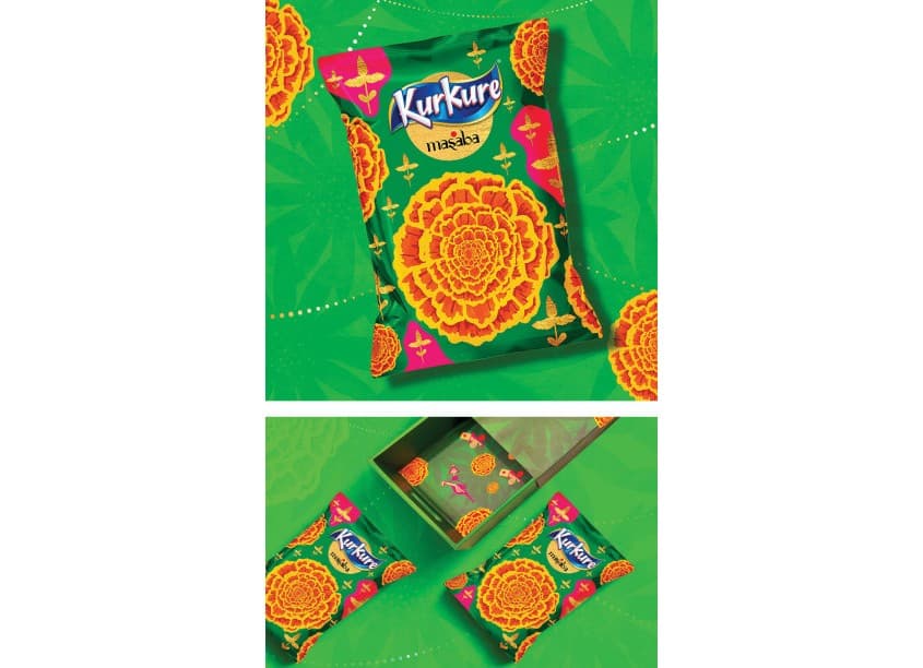 Kurkure x Masaba Package Design
