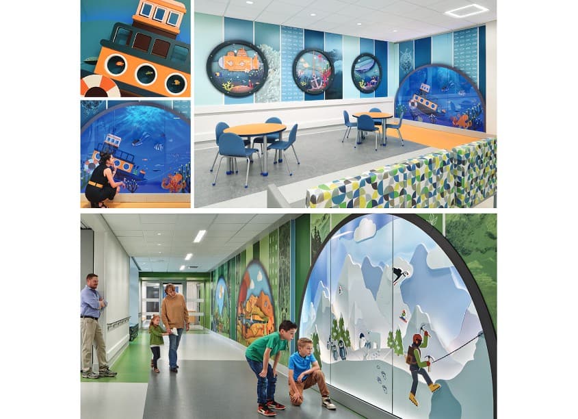 Hale Family Clinical Building Experiential Design