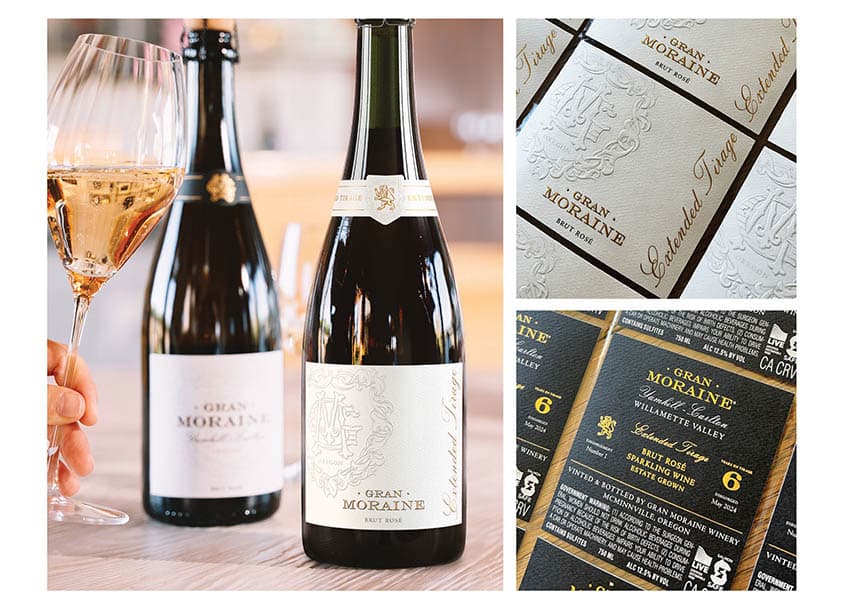 Gran Moraine Extended Tirage Brut Rosé Packaging