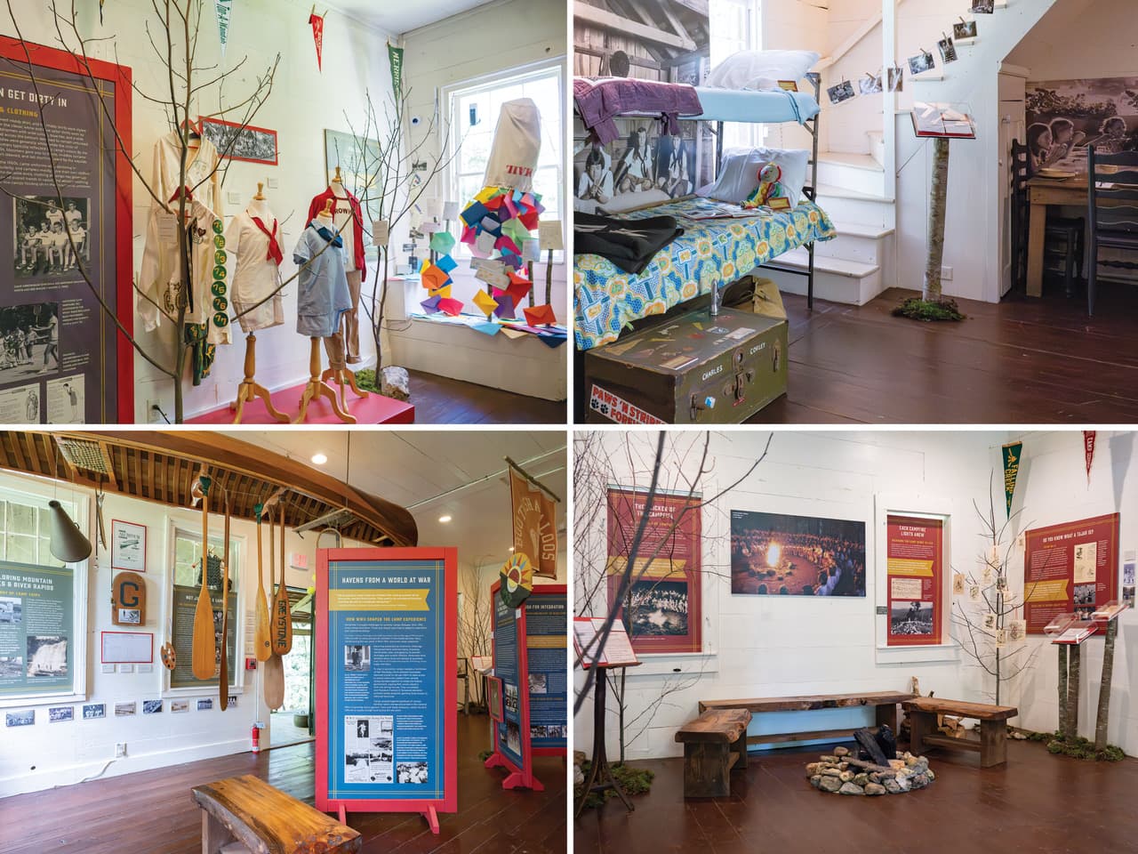 Summer Camps Museum Exhibit