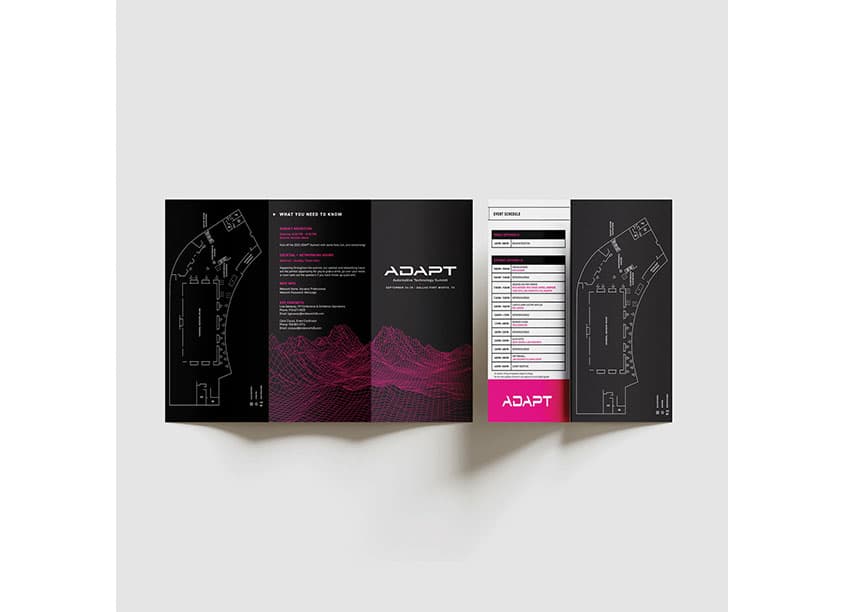 Automotive Technology Summit Event Trifold