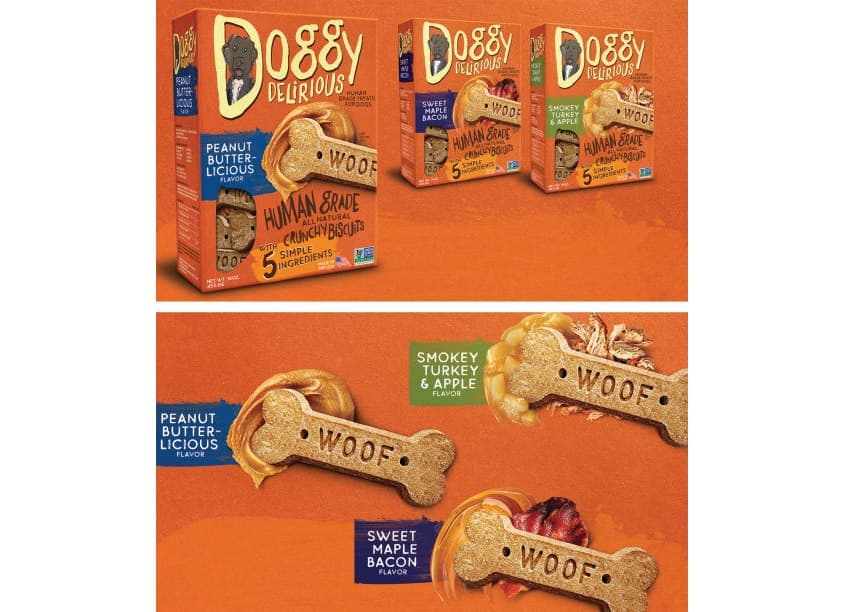 Doggy Delirious Packaging