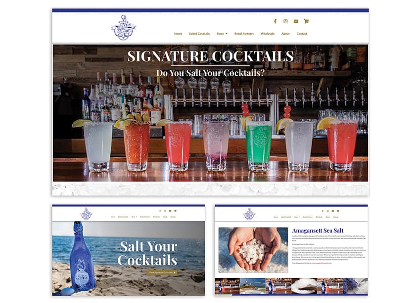 Long Island Salted Spirits Website