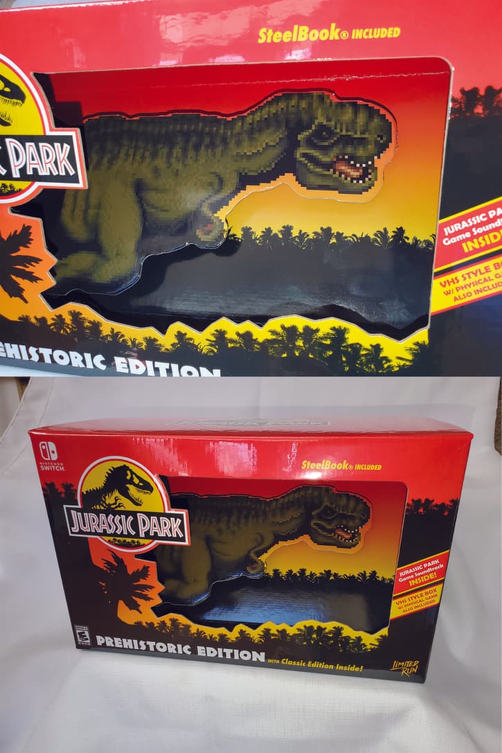 Jurassic Park Prehistoric Edition Value-Added Corrugated Product Box