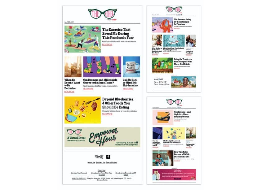 The Ethel from AARP, April 28, 2021