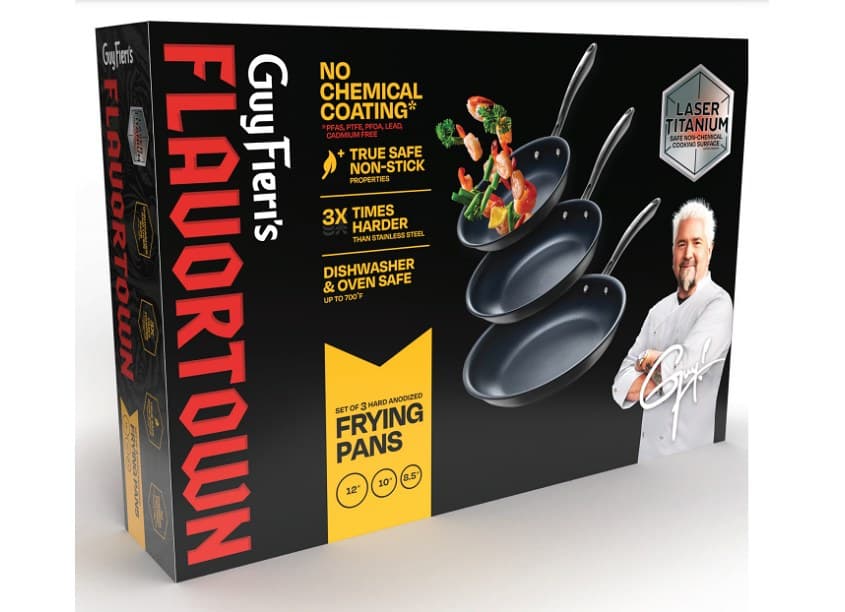 Flavortown Cookware 3 Piece Set