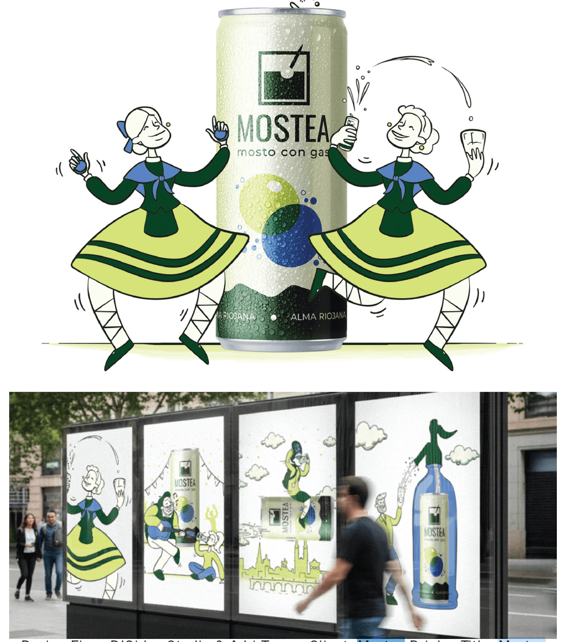 Mostea Drinks by Adri Torres - Animation For Street Screens, TV and Social Media — Animation, Video & Motion design — by DISidea Studio & Adri Torres — 2025 GDUSA award entry
