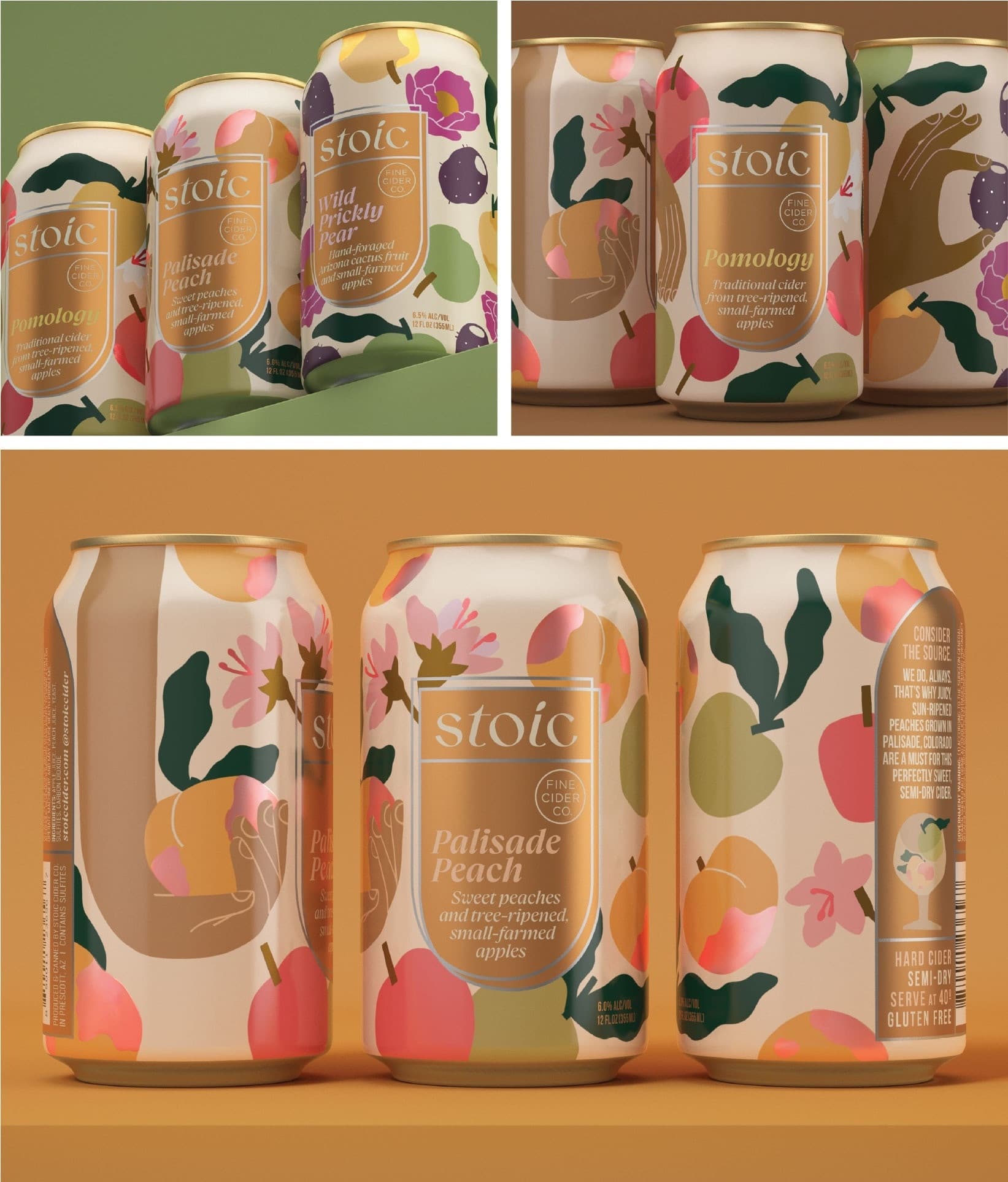 Stoic Fine Cider Packaging